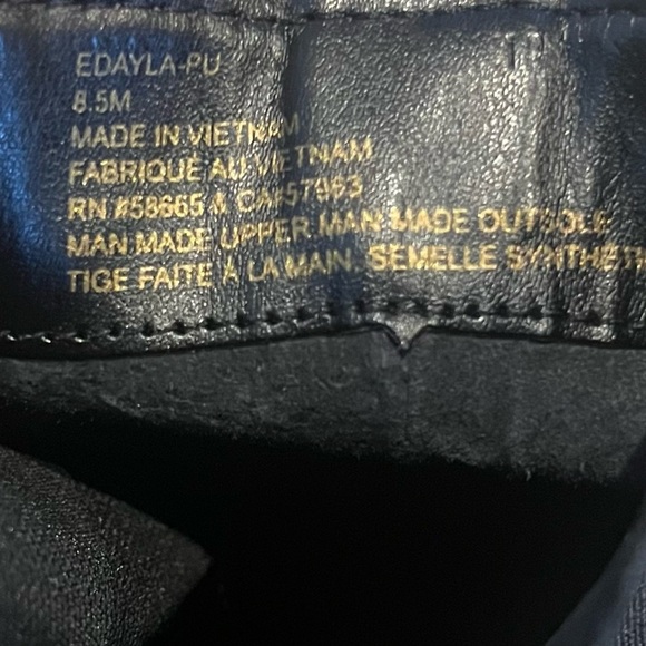 NWOT Open Edit Ayla Chelsea Boot (Women) Moss Green Croco Ankle Booties Sz 8 1/2 - Picture 6 of 6